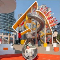 太空火箭儿童滑梯