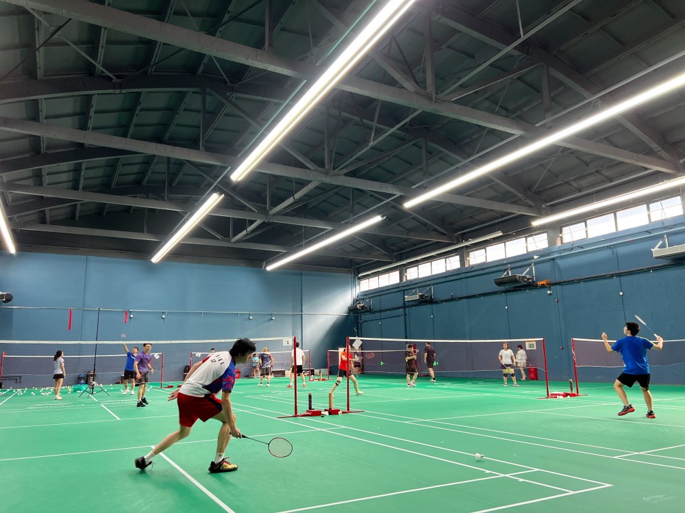 室内羽毛球网柱